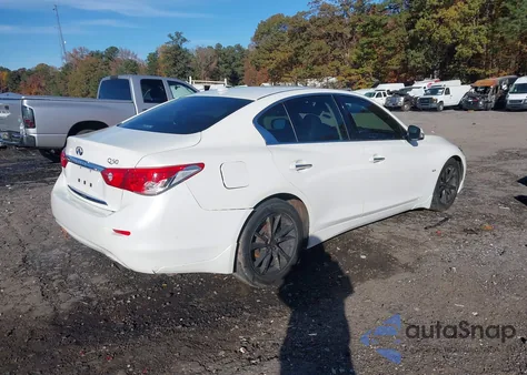 2017 Infiniti Q50 3.0T Signature Edition z USA, uszkodzony, nr VIN JN1EV7AP5HM739318